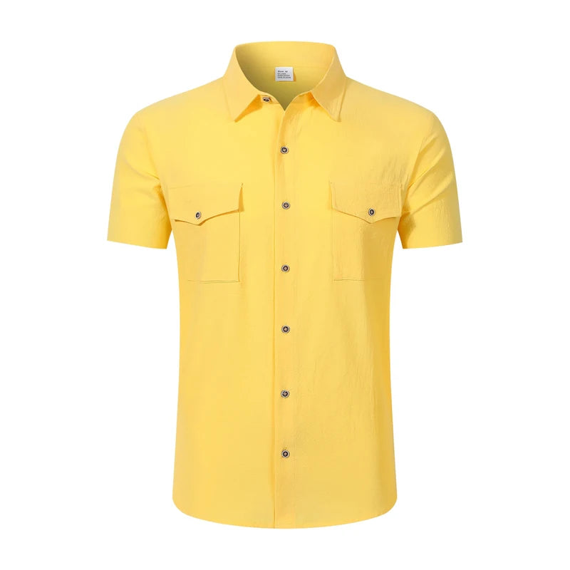 Heritage Linen Camp Shirt