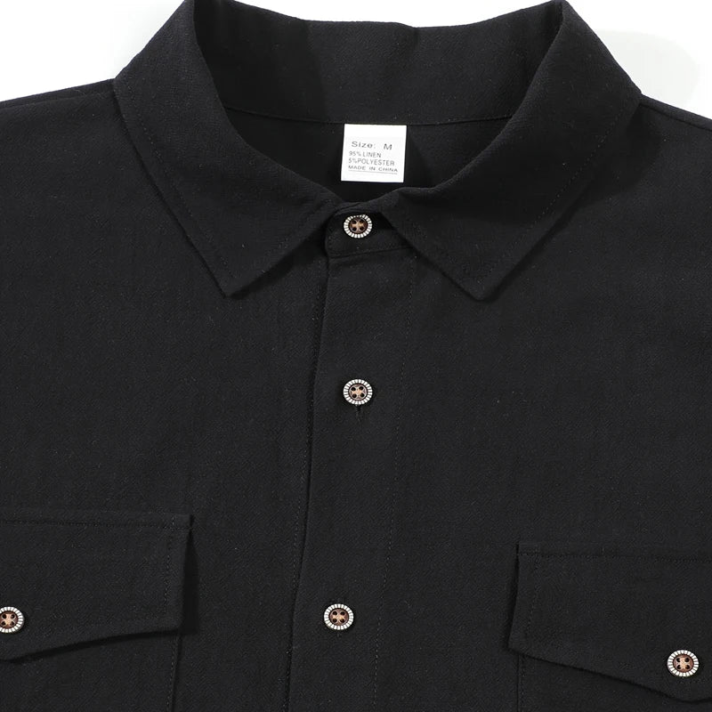 Heritage Linen Camp Shirt