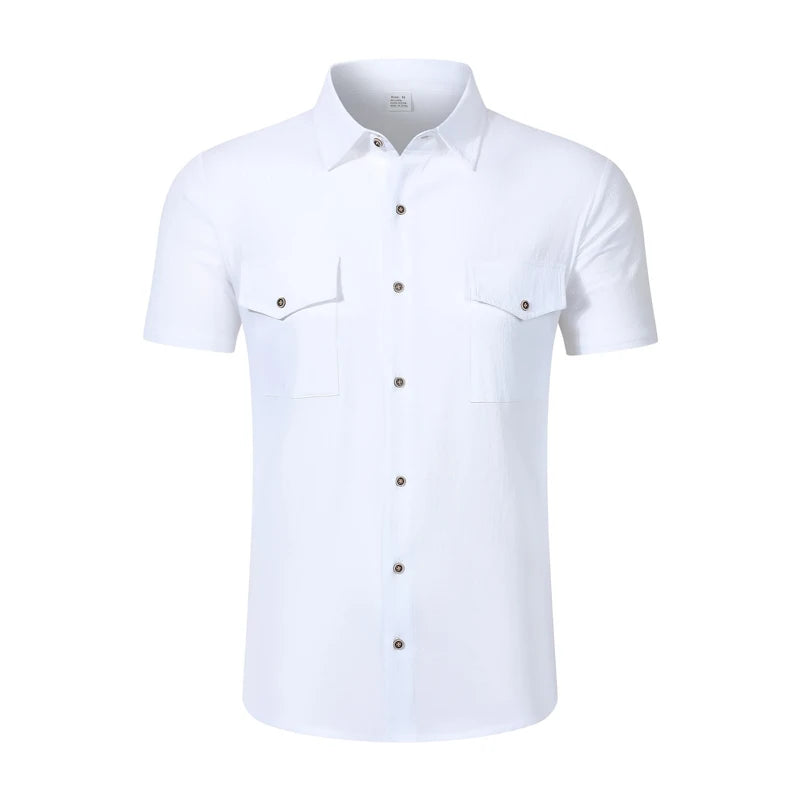 Heritage Linen Camp Shirt