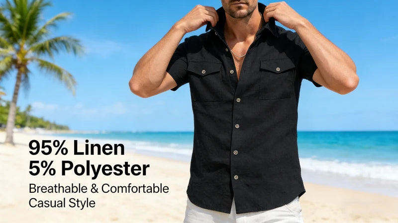 Heritage Linen Camp Shirt