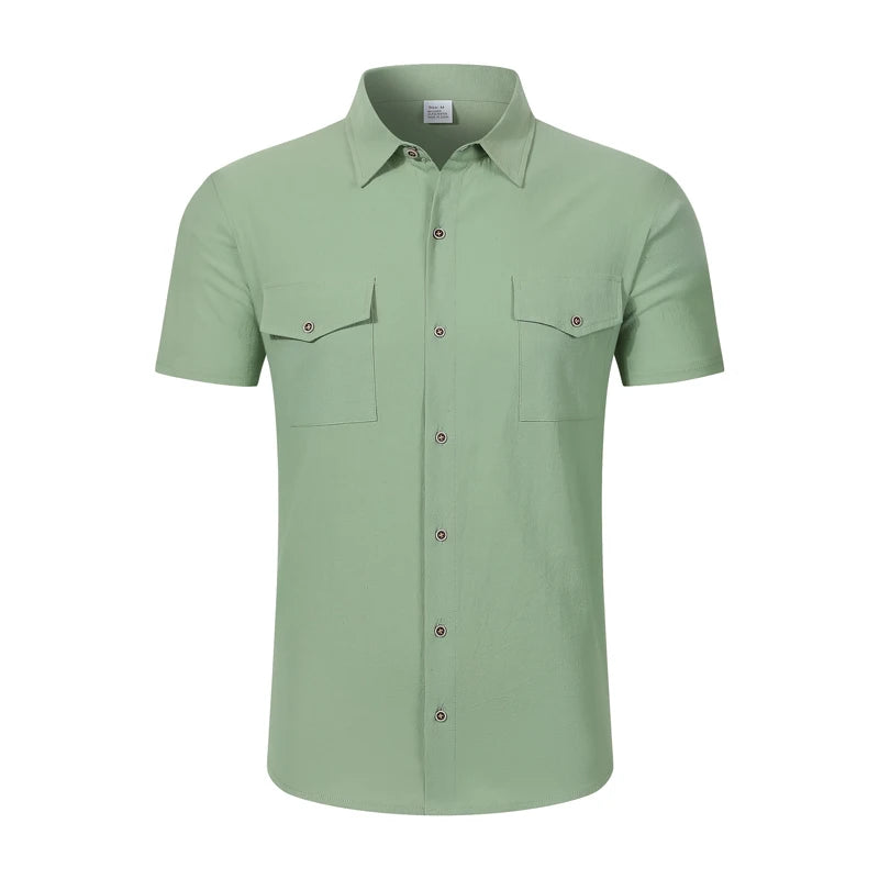 Heritage Linen Camp Shirt