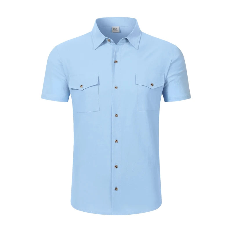 Heritage Linen Camp Shirt