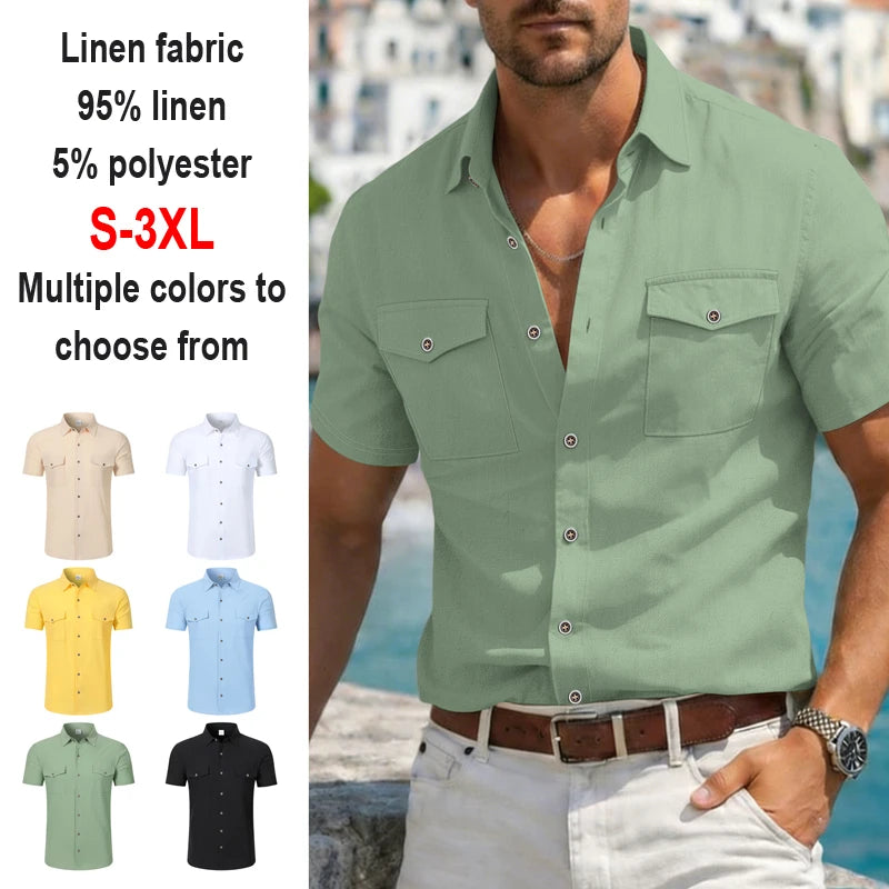 Heritage Linen Camp Shirt
